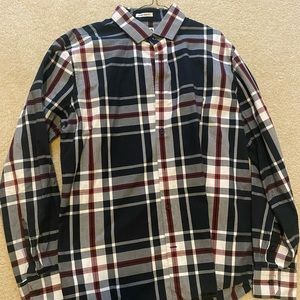 17-17.5 Mens Express Extra Slim Fit Dress Shirt